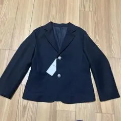 新品未使用☆コムサイズム　黒シングルジャケット120㎝