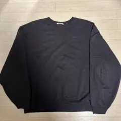 AURALEE ブラック スウェット トレーナー サイズ5