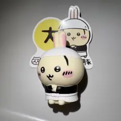 ちいかわ ラーメン豚 ソフビ うさぎ