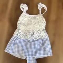 【美品】女の子向けワンピース水着　100サイズ
