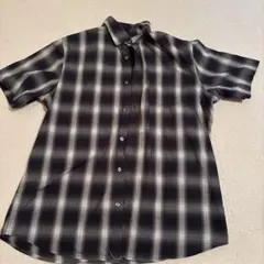 Claiborne チェック柄 半袖シャツ Lのサムネイル