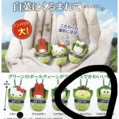 サンリオキャラクターズ 白菜 ポムポムプリン・けろけろけろっぴ