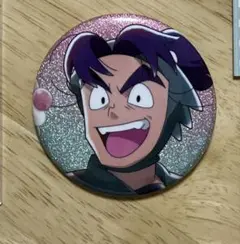 潮江文次郎　缶バッジ　楽しいお花見