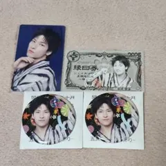 JO1 金城碧海 缶バッジ トレカ 縁日券