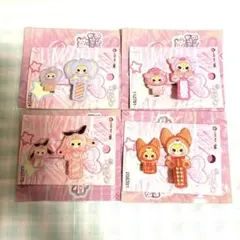 babythree ヘアクリップ 4個セット