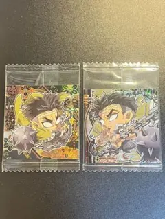 鬼滅の刃ディフォルメシールウエハース其ノ12、14 悲鳴嶼行冥 ★★★★‪