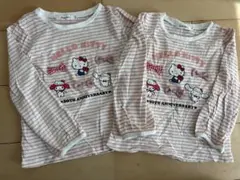 スラップスリップ　キティ　サンリオ　薄手　長袖　110 120