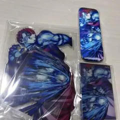 鬼滅の刃 WEBショップくじ 缶バッジ アクリルスタンド 猗窩座