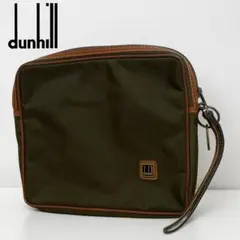 dunhill /クラッチバッグ セカンドバッグ ナイロン×レザー K10