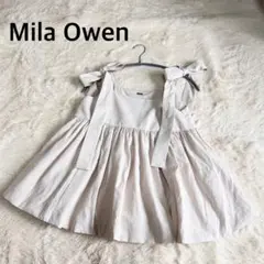 【美品】 Mila Owen ペプラムブラウスS アイボリーのサムネイル