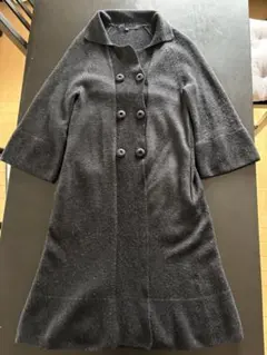 MARC BY MARC JACOBS ニットロングコート ブラック Sのサムネイル