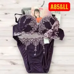 ブラジャーショーツセットA85&LL 訳あり