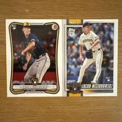 Jacob Misiorowski 2026 topps MLB 2枚セット