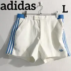 激レア 80s デッドストック アディダス デサント ショートパンツ L 白 激レア 80s デッドストック アディダス デサント ショートパンツ L 白