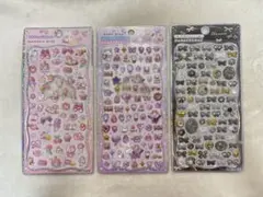 ジュエルプチドロップ プチドロップステッカー 3枚セット