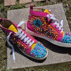 Christian　Louboutin　スタッズスニーカー