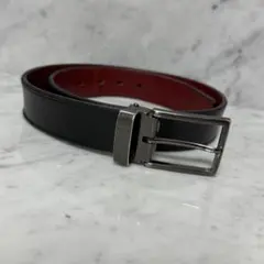 BURBERRY バーバリー ベルト 本革 レザー ブラックレーベル 黒