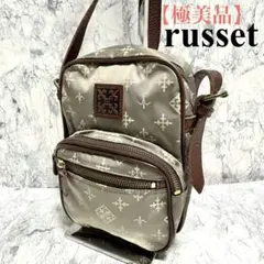 【極美品】ラシット　ショルダーバッグ　モノグラム　カーキ　ショルダー　バック