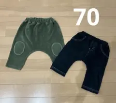 ベビー ボトムス 長ズボン 2点セット まとめ売り70