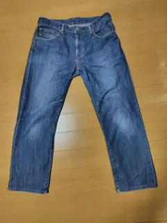 Levi’s 502 革パッチ 90s テーパード 色落ち良好 W36相当