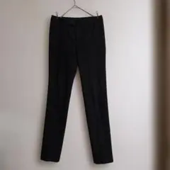 UNIQLO ユニクロ　ブラック スラックス スリムフィット　ウェスト61cm