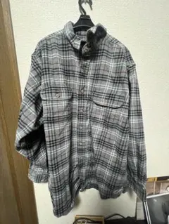 FIELD & STREAM グレー系チェック ネルシャツ