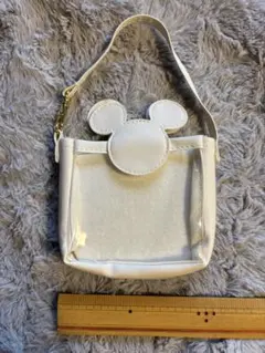 ディズニー ミッキーマウス ポーチ ホワイト