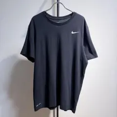 NIKE ナイキ DRI-FIT Tシャツ スウッシュ ロゴ 黒 M スポーツ