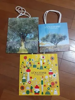 L'OCCITANE　紙袋　三枚セット