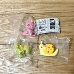 ガチャガチャ ざわざわ森のがんこちゃん 肩ズンFig 3点