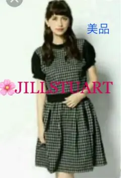 JILLSTUART千鳥柄のセットアップ
