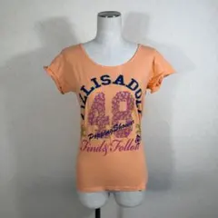 y2k リズリサドール Tシャツ ヒョウ柄 ラメ 平成ギャル 姫ギャルのサムネイル