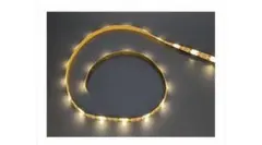 USB接続 LEDテープライト 暖色系 2メートル　シール付き