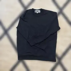 CDG ブラック トレーナー Mサイズ