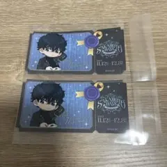 サカモトデイズ　勢羽夏生　アモカフェ　チケット風ステッカー