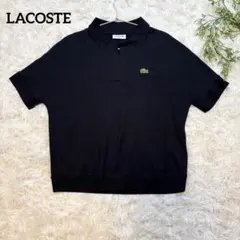 【極美品✨現行】ラコステ スキッパーポロ 黒 Mのサムネイル