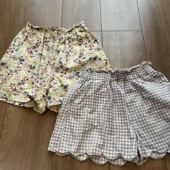 キュロット 2枚セット