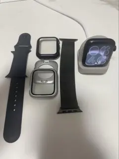【超美品】Apple Watch SE3本体 ミッドナイト バンドセット44mm
