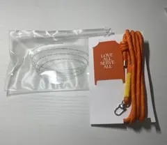 新品、未使用】藤井風 LASAスマホショルダーストラップ オレンジ