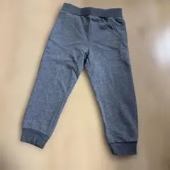 グレー 3T 長ズボン 薄手スエットズボン