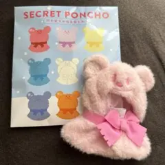 ディズニーストア ディズニーユニベアシティ シークレットポンチョ ピンク