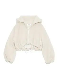 snidel スナイデル ボアマウンテンパーカー アイボリー IVR