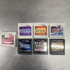 (動作確認済)ポケモン3DS、DSソフト 6本セット　妖怪ウォッチテンプラ
