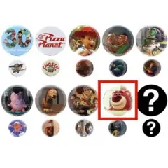 ディズニー PIXAR トイ・ストーリー 缶バッジ ロッツォ