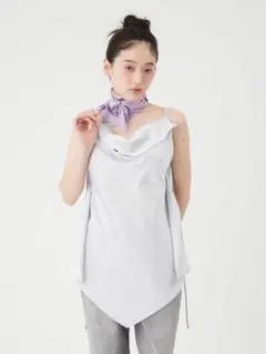 ドレープサテンキャミトップスのサムネイル