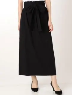 【美品】コトリカ ウエストギャザースカート 黒