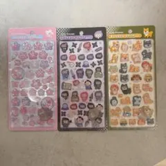 【正規品】ボンボンドロップシール 和柄 忍者 桜 犬