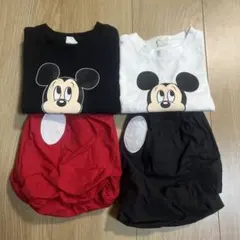 子ども服〜半袖とズボン 80㌢　ミッキーマウス