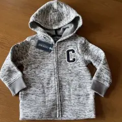 子供服　パーカー　新品未使用品　裏起毛　男の子　サイズ90 西松屋　アウター