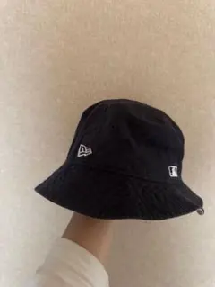 New Era バケットハット 黒 M/L